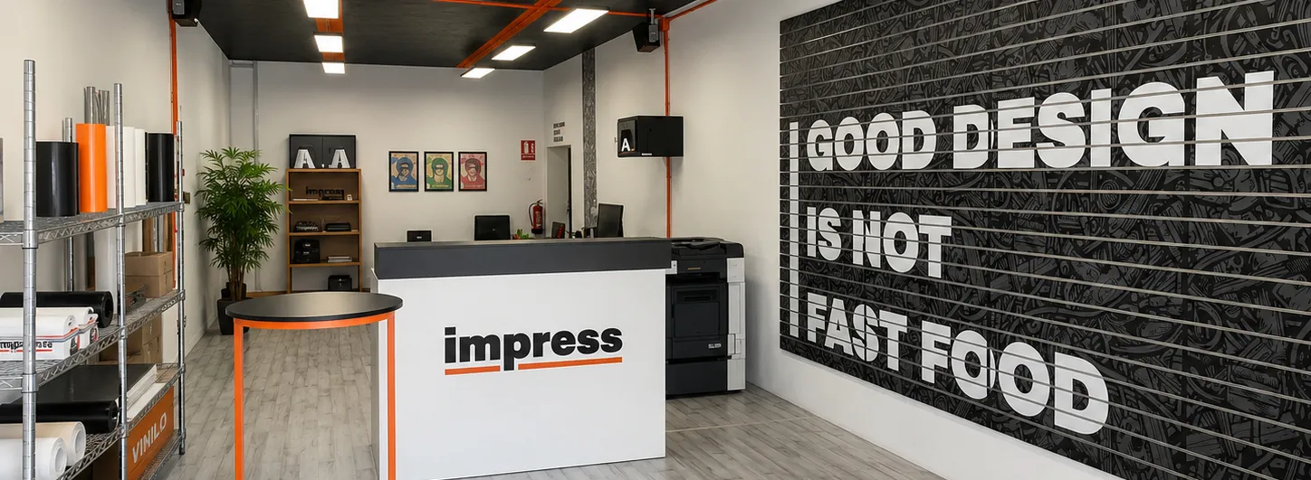 Espacio de trabajo de impress
